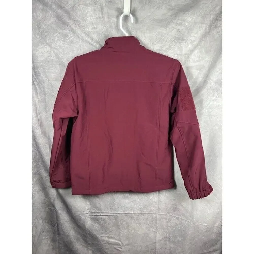 Men's Tactical Jackets Water Resistant Softshell Jacket Fleece Lined Medium